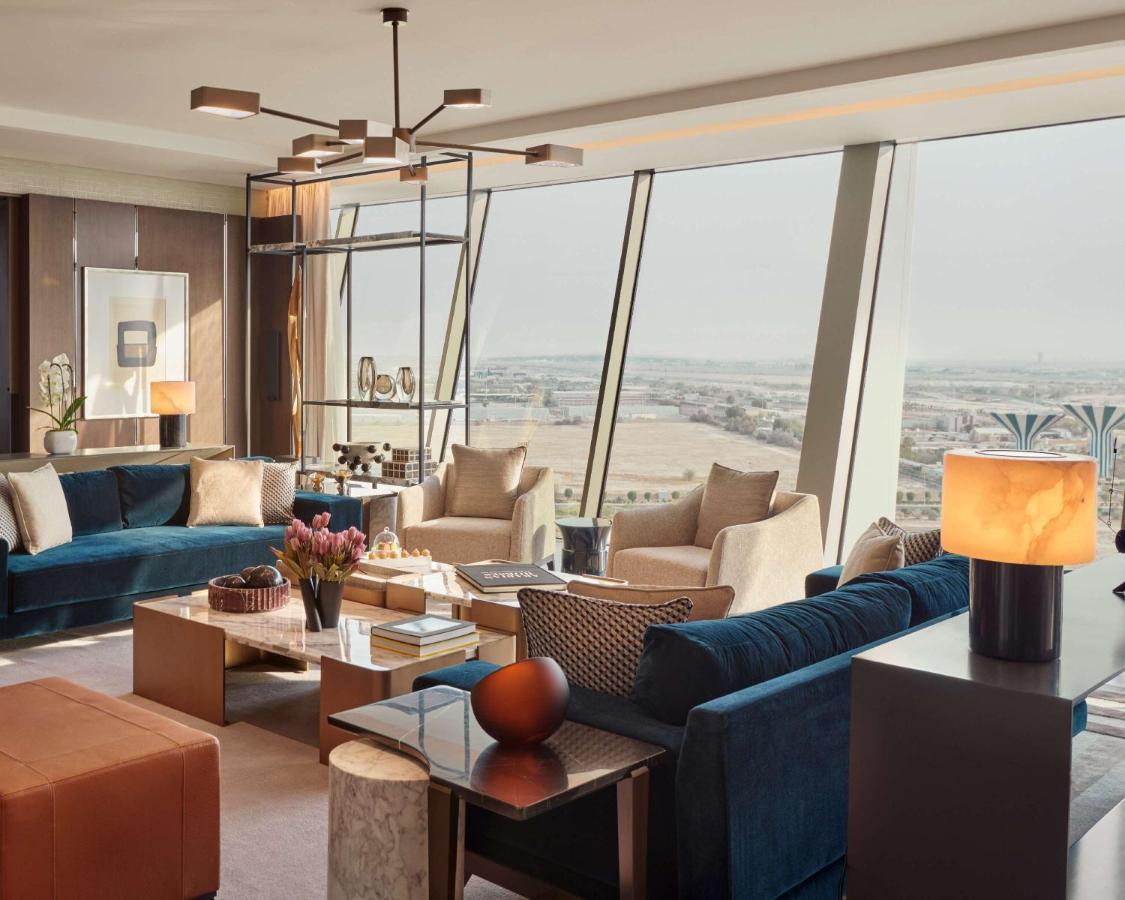 Grand Hyatt Kuwait Kuwait City Exterior foto The living room of a suite at the Ritz-Carlton, DIFC