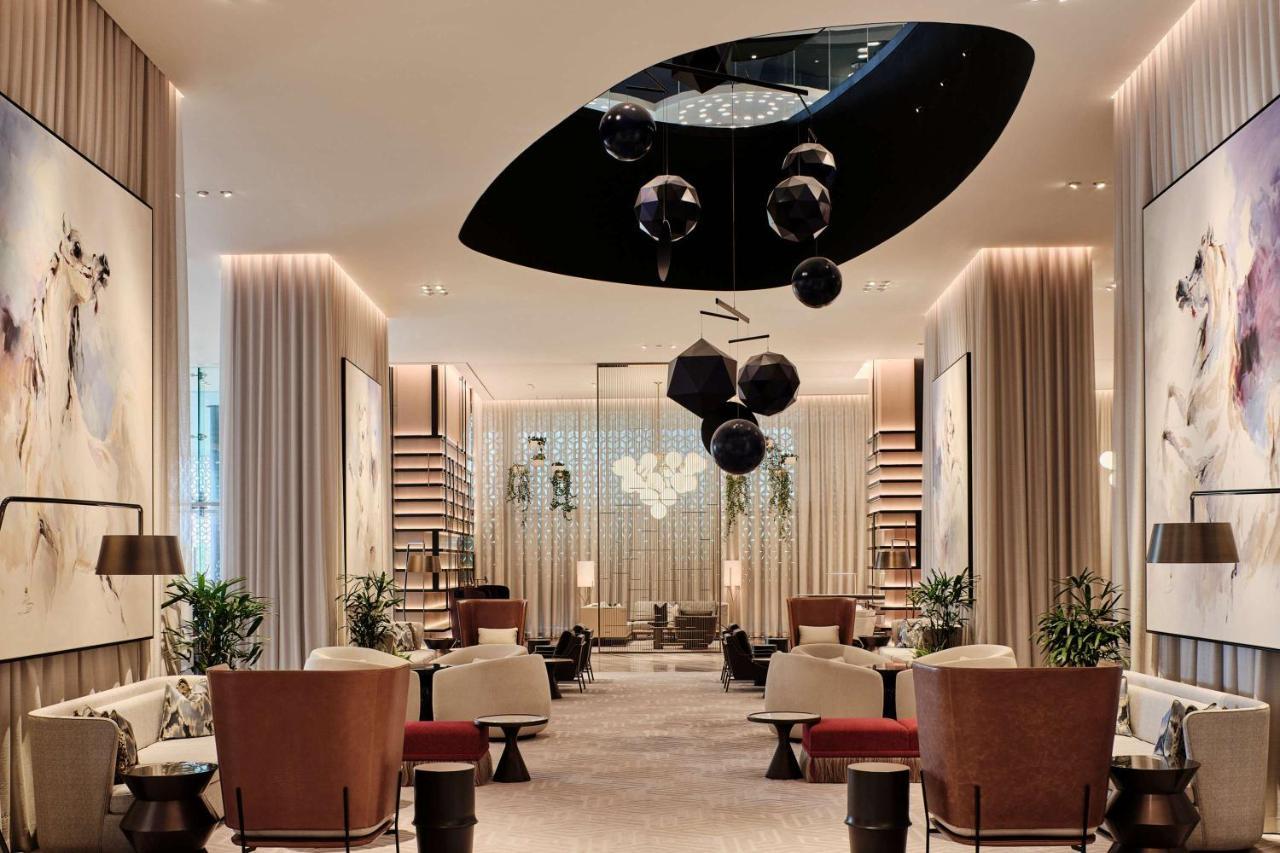 Grand Hyatt Kuwait Kuwait City Exterior foto The lobby of the hotel