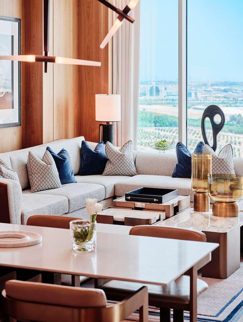 Grand Hyatt Kuwait Kuwait City Quarto foto The living room of a three-bedroom residence
